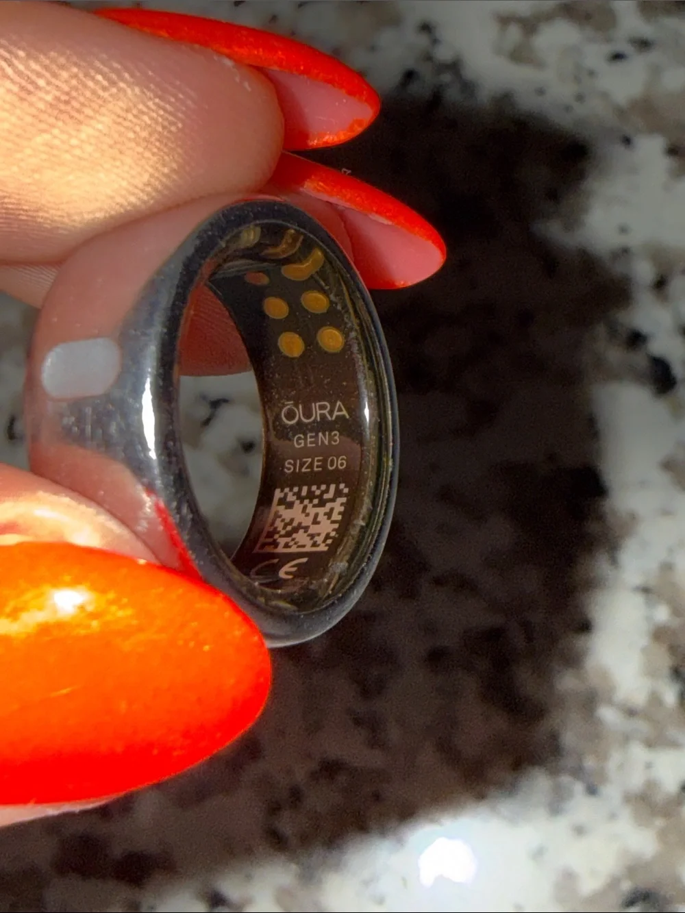 Oura Gen3 Smart Ring size 6